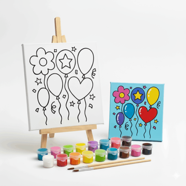 Celebration Inspired Paint Kit:Birthday Balloons Edition