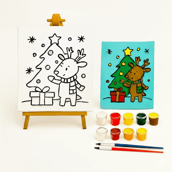 Holiday Paint Kit: Reindeer Edition
