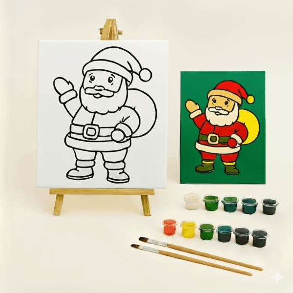 Holiday Paint Kit: Santa Edition